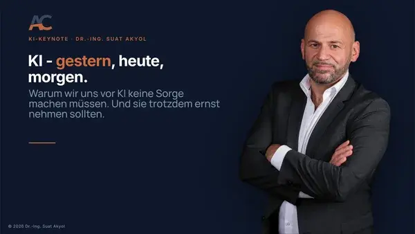 Titelfolie: KI - gestern, heute, morgen