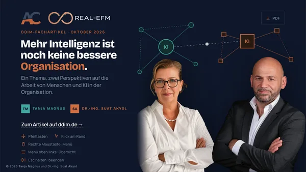 Titelfolie: Mehr Intelligenz ist noch keine bessere Organisation