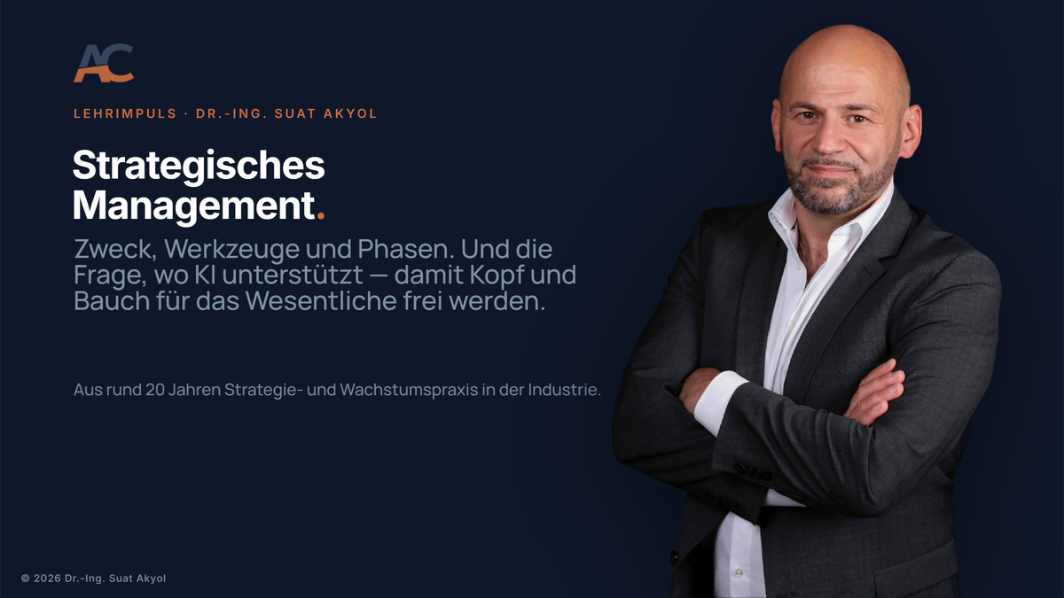 Vorschau: Strategisches Management